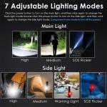 Super Bright 350000000 Lumen Rechargeable LED Flashlight