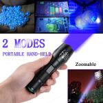 Super Bright UV Black Light Flashlight 120000lm