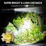 Bright 990000LM Tactical Rechargeable LED Flashlight