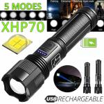 Super Bright 50000000 Lumens LED Tactical Flashlight