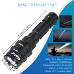 Super Bright Rechargeable Tactical LED Flashlight