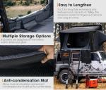 San Hima Hard Shell Rooftop Tent for 4