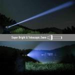 Bright Rechargeable Tactical LED Flashlight Torch