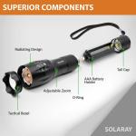 Tactical LED Flashlight 5 Modes - 2 Pack