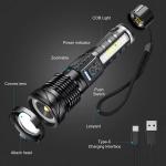 Super Bright 990000000 Lumen Tactical Flashlight