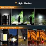 Super Bright 50000000 Lumens LED Tactical Flashlight