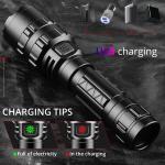 Super Bright Rechargeable Tactical LED Flashlight