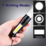 Rechargeable Mini LED Flashlight for Camping