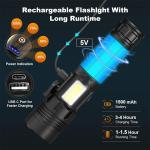 Super Bright 50000000 Lumens LED Tactical Flashlight