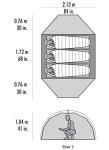 MSR Elixir Lightweight 3-Person Backpacking Tent