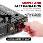 Portable Camping Stove with Fuel and Case