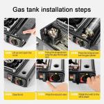 3500W Dual Fuel Windproof Camping Stove