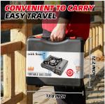 Portable Camping Stove with Fuel and Case