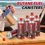 Butane Fuel Canisters for Camping Stoves - 1-24 Pack
