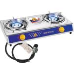 Portable Double Burner Propane Camp Stove