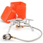 Portable Butane Propane Camping Stove with Adapter