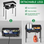 150,000 BTU Portable Propane Camping Grill
