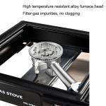 3500W Dual Fuel Camping Stove with Windproof Design