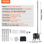 VEVOR Portable Camping Tent Wood Stove