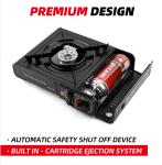 Portable Butane Gas Stove with Carrying Case