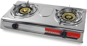 XtremepowerUS Portable Propane 2-Burner Camping Stove