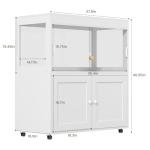 60 Gallon Reptile Tank with Storage Cabinet