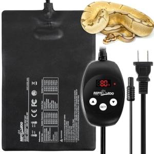 Reptile Heat Pad with Adjustable Thermostat