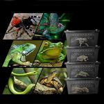 OMEM Stackable Portable Reptile Habitat with Breathable Holes