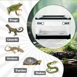 Portable Reptile Feeding Box with Wheels