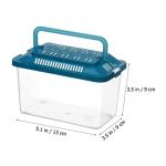 Portable Mini Aquarium for Reptiles and Small Pets