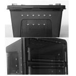 OMEM Stackable Portable Reptile Habitat with Breathable Holes