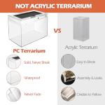 15x8x10in Reptile Terrarium Starter Kit