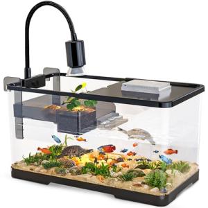 Turtle Tank Kit with Light and Filter