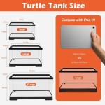 Extra Large Turtle Tank Kit with Basking Platform