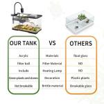 Turtle Tank Kit with Light and Filter