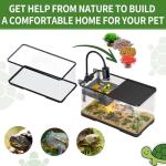 Turtle Tank Kit with Light and Filter