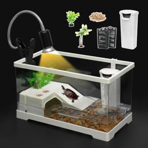 Large Turtle Tank Kit with Filter and Accessories