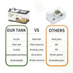 Complete Turtle Tank Kit with Light and Filter