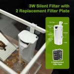 Large Turtle Tank Kit with Filter and Accessories