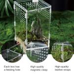 Clear Acrylic Reptile Terrarium with Latch