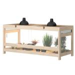 Large 80 Gallon Reptile Tank with Mesh Top