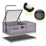 Aivituvin Large Weatherproof Tortoise Habitat Cage