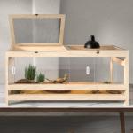 Large 80 Gallon Reptile Tank with Mesh Top