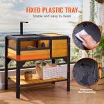 Cedar Tortoise Habitat with Light Stand and Legs
