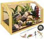 26 Gallon Reptile Tank with Lockable Roof