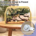26 Gallon Reptile Tank with Lockable Roof