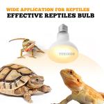 3 Pack 100W UVA Heat Lamps for Reptiles