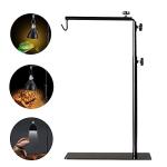 Adjustable Metal Reptile Lamp Stand for Terrariums