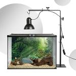 Adjustable Metal Reptile Lamp Stand for Terrariums