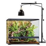 Adjustable Metal Reptile Lamp Stand for Terrariums